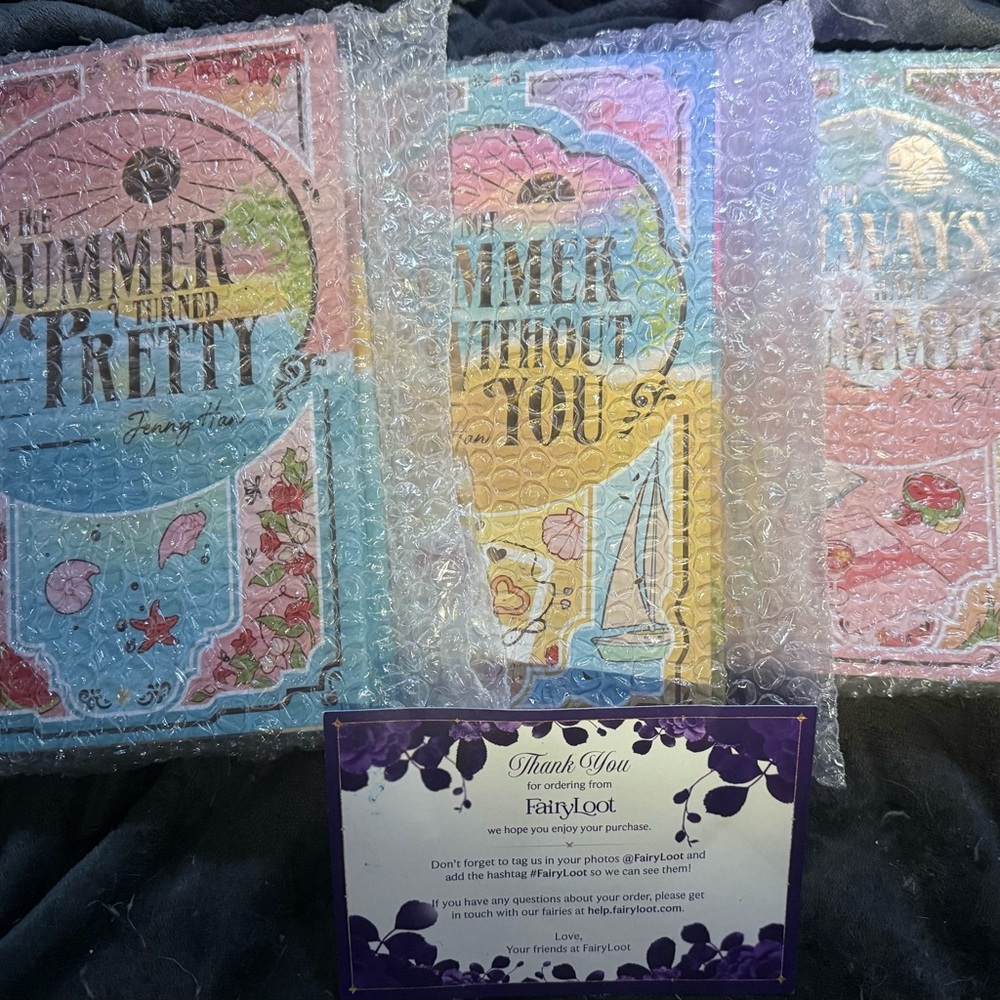 The Summer I Turned Pretty Trilogy by Jenny Han (Fairyloot Edition)